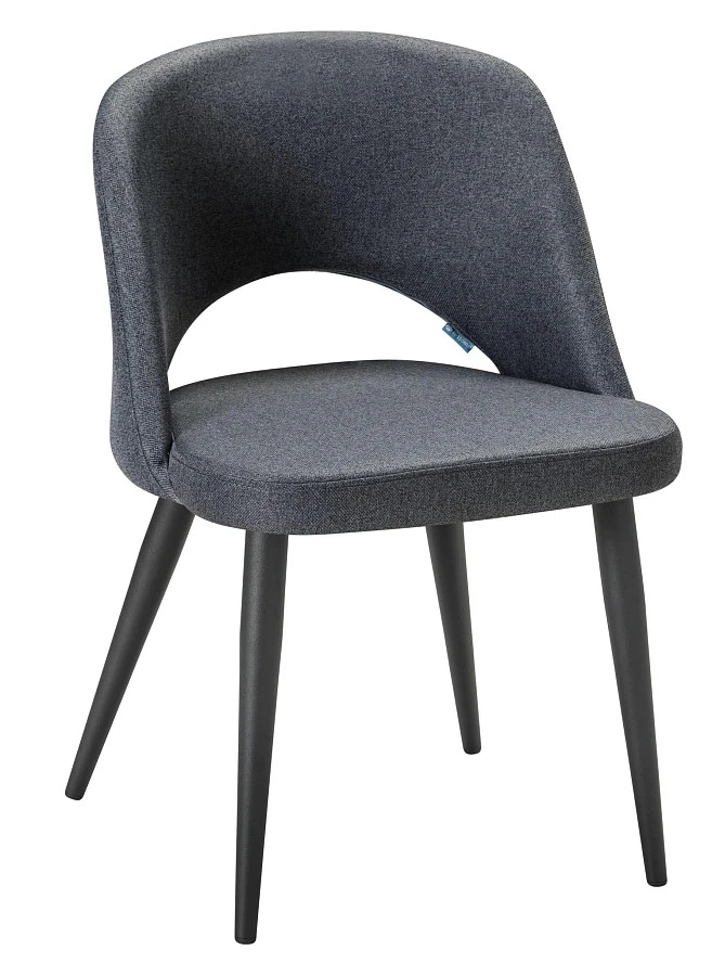 Стул Lars тёмно-серый/черный
