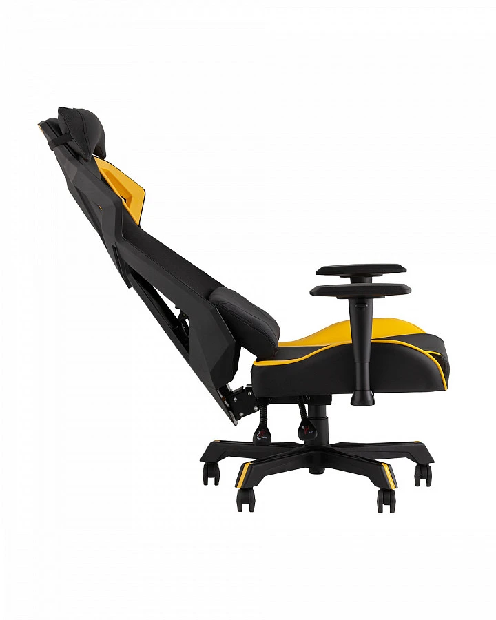 Кресло спортивное TopChairs Рэтчэт желтый - фото 5