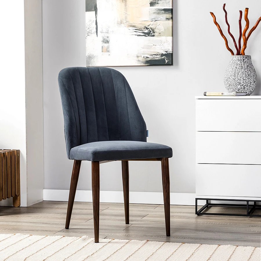 Стул Alen Diag grey_т. орех - фото 11