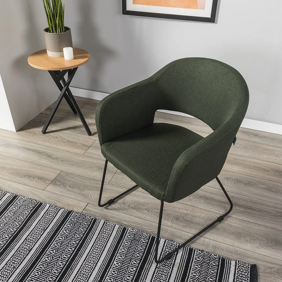 Стул Oscar тёмно-зеленый/Линк - фото 9