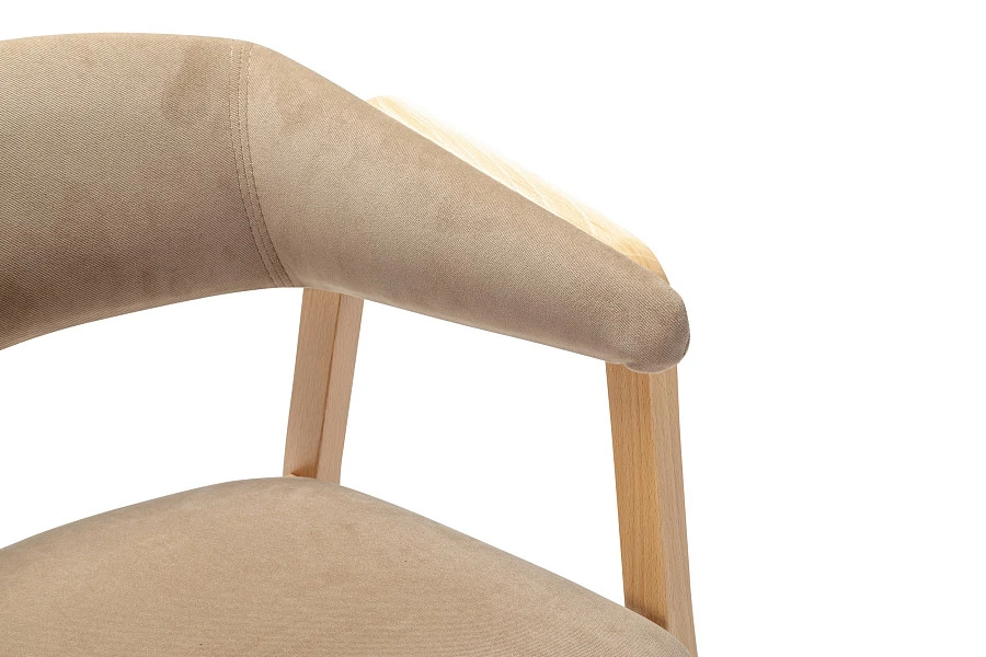 Кресло Dalia Soft Beige/Натур - фото 7