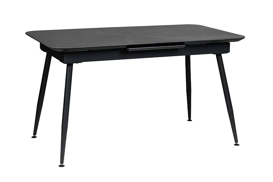 Стол Месси раздвиж. 140-180 Керамогранит Темный Мрамор