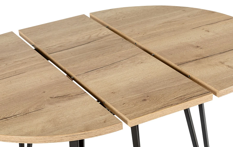 Стол Диего Prime раздвиж. D90+30 Галифакс Натур/Бабочка - фото 9