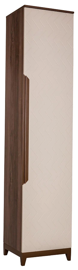 Шкаф 1-дверный универсальный (без полок) Сканди_Беж