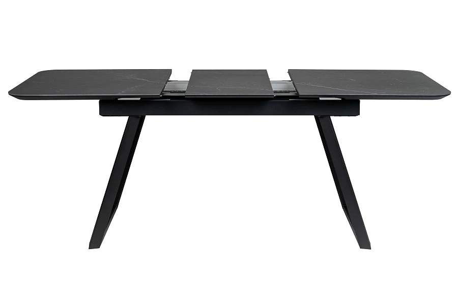 Стол Пеле раздвиж. 120-150 Керамогранит Темный Мрамор - фото 3