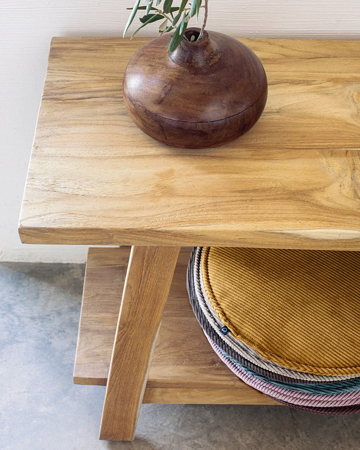 Скамья Safara из переработанного тика 150 см - фото 3