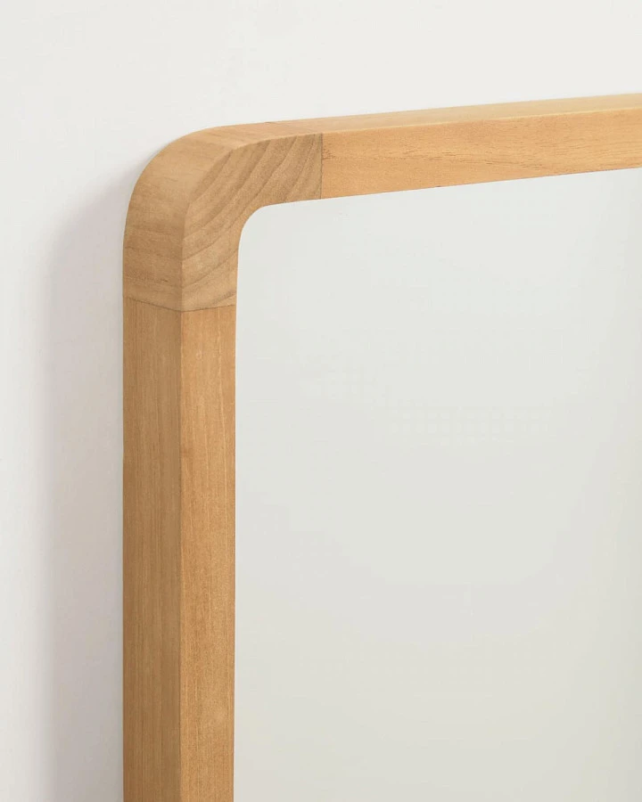 Зеркало Shamel из массива тика 45 x 70 см - фото 6