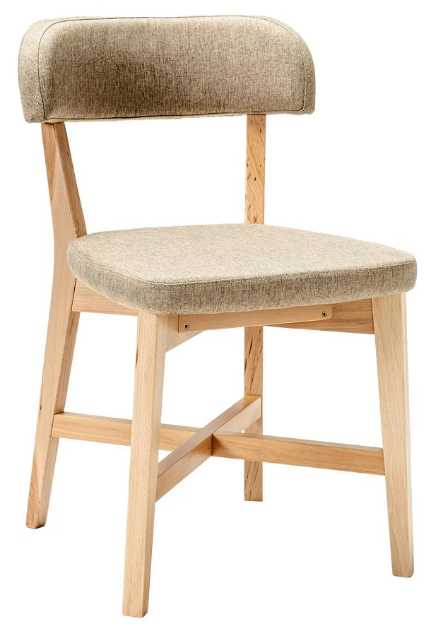 Стул Frank Pro Браун/Натуральный бук