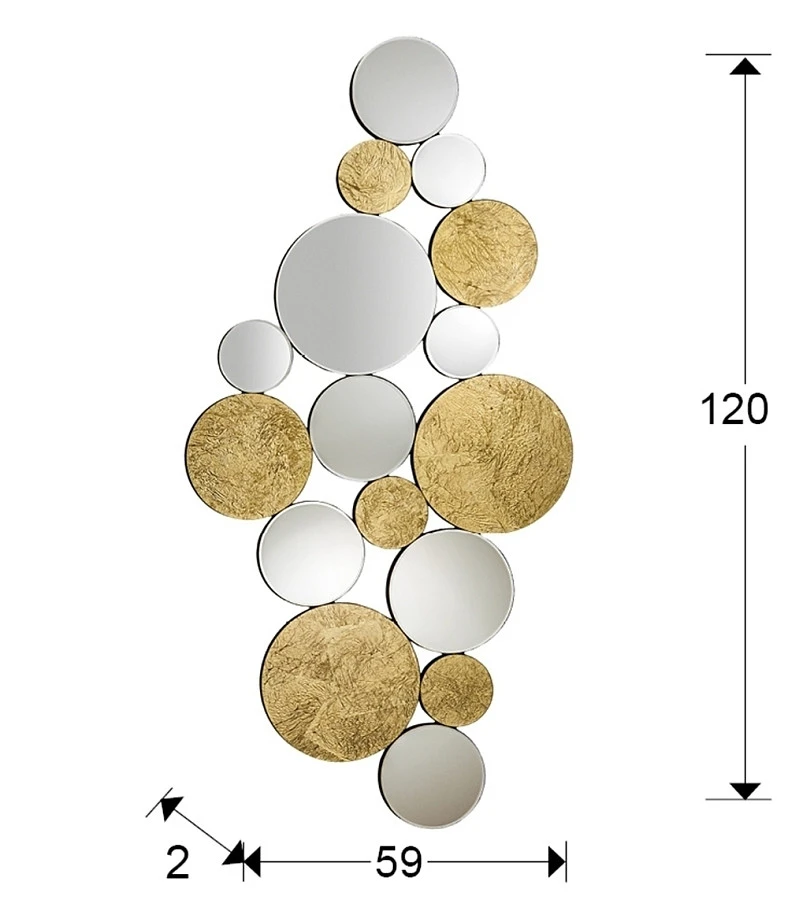 Зеркало Cirze 120x59 - фото 2