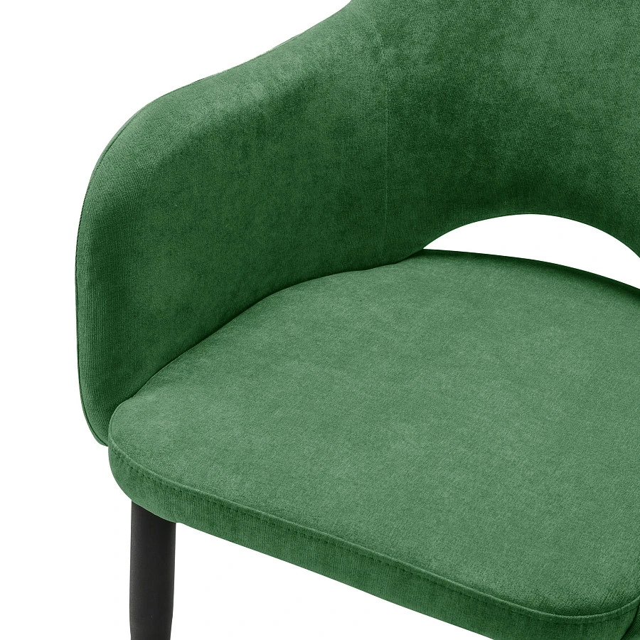 Кресло Ledger green grass/черный - фото 4