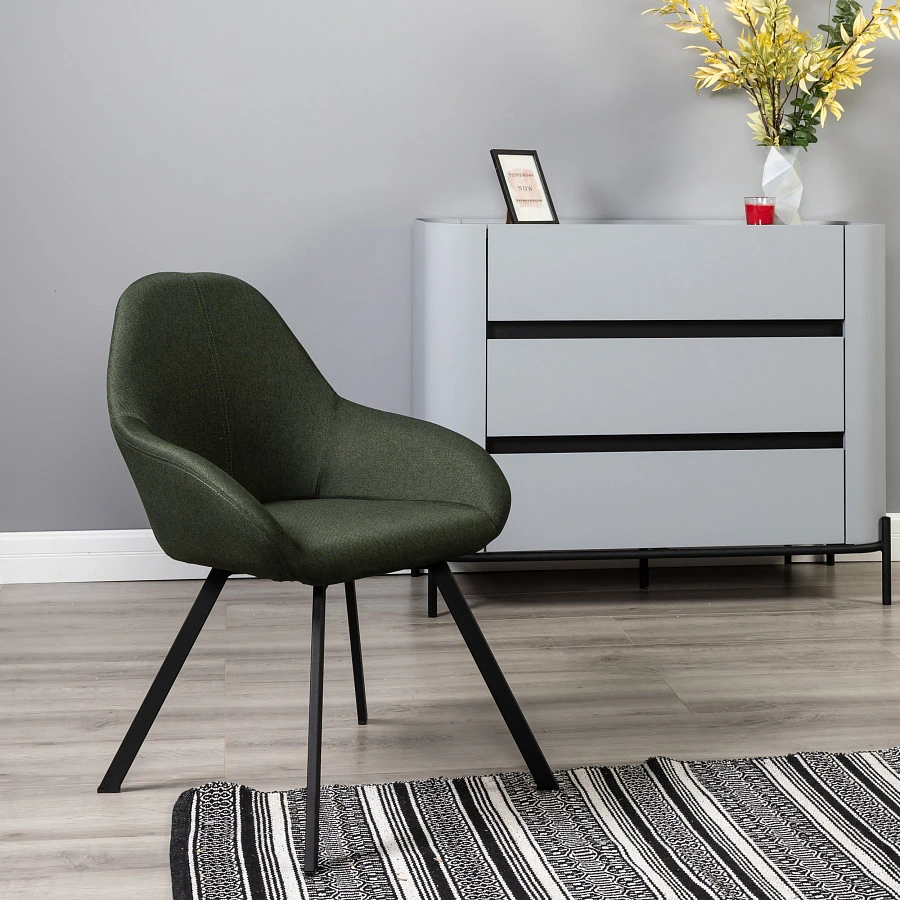 Кресло Kent тёмно-зеленый/Арки - фото 10