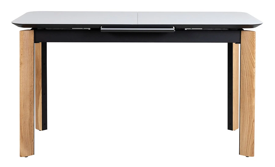 Стол раскл. Combi Glass  120-150 Automatic Natur/Light matte glass - фото 2