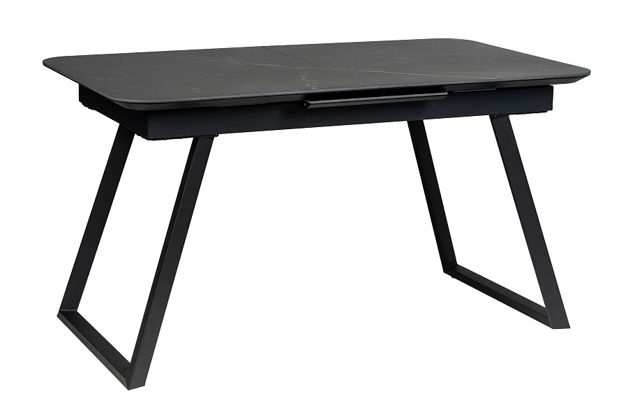 Стол Пеле раздвиж. 140-180 Керамогранит Темный Мрамор