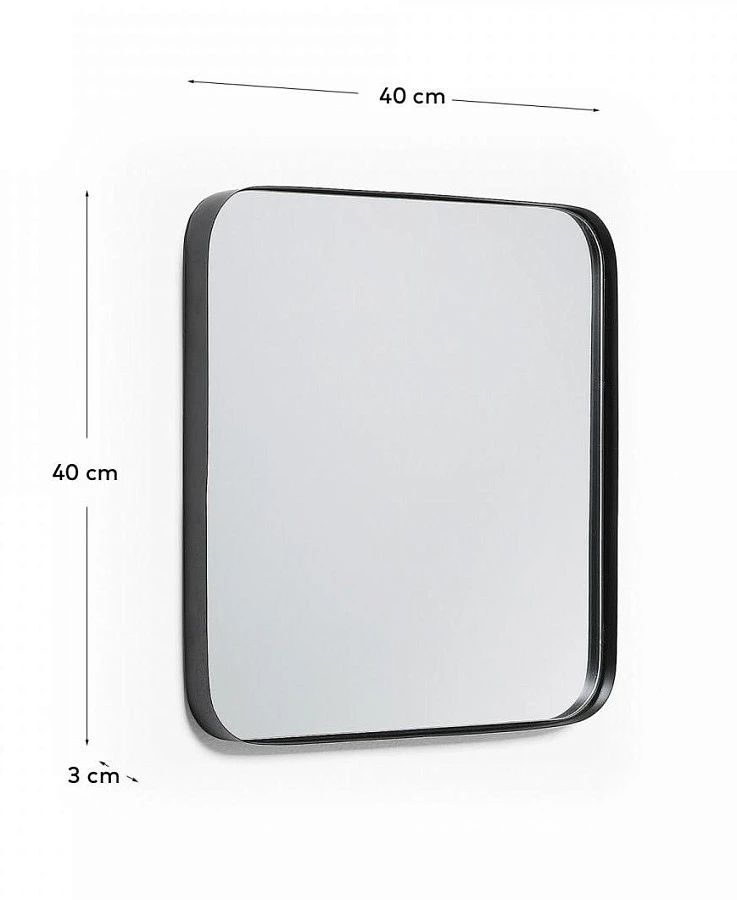 Зеркало Marcus 40x40 металл - фото 5