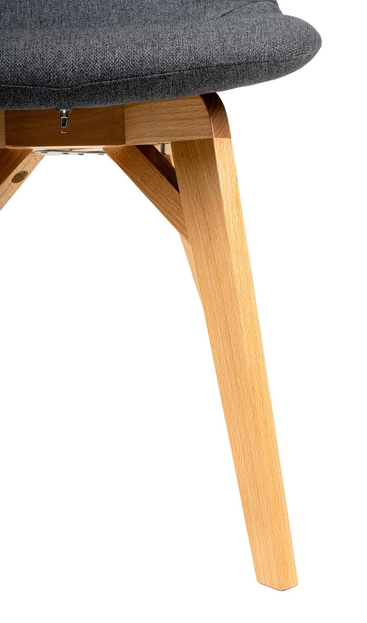 Стул Eames lite тёмно-серый/натур. Бук - фото 7