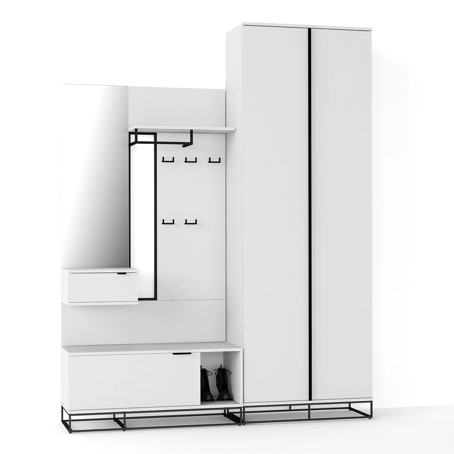 Надставка с ящиком City белый - фото 4