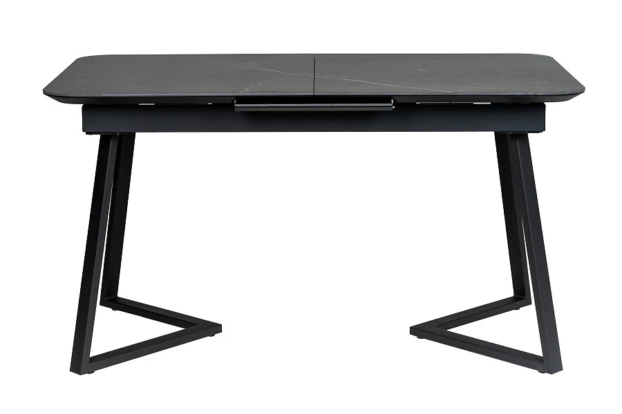 Стол Роналдо раздвиж. 140-180 Керамогранит Темный Мрамор - фото 2