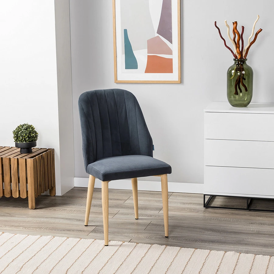 Стул Alen Diag grey_нат.дуб - фото 9