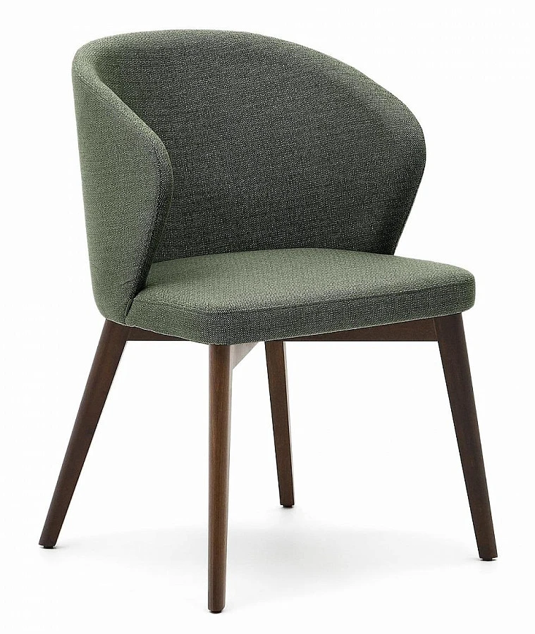 Стул Darice зеленый синель и темный бук