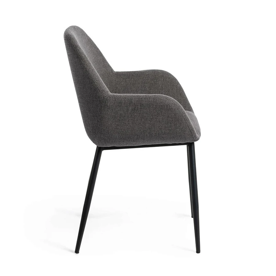 Стул Konna ткань темно-серый - фото 4