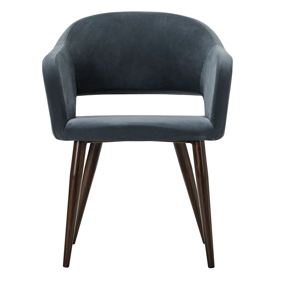 Стул Oscar Diag grey/т.орех - фото 3