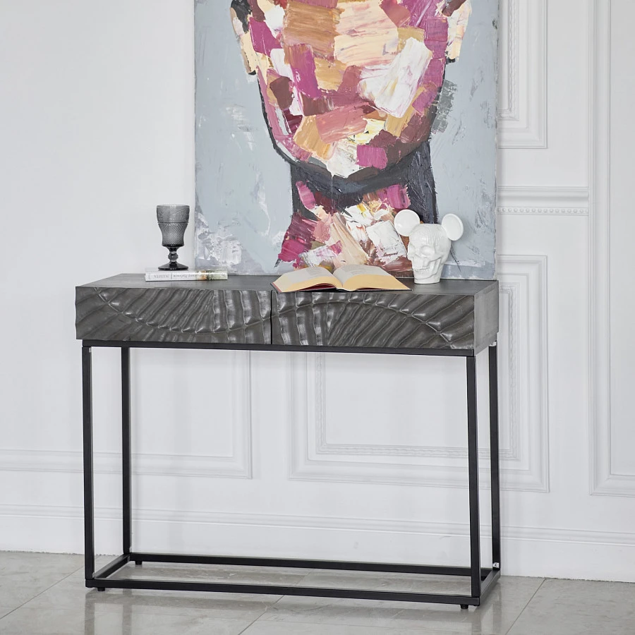 Консоль из массива, ЛАХАРА Платина - фото 4