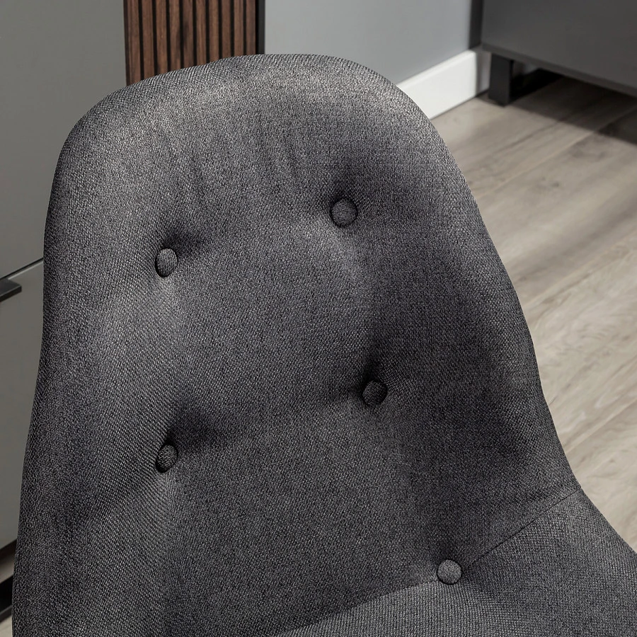 Стул Eames lite тёмно-серый/натур. Бук - фото 11