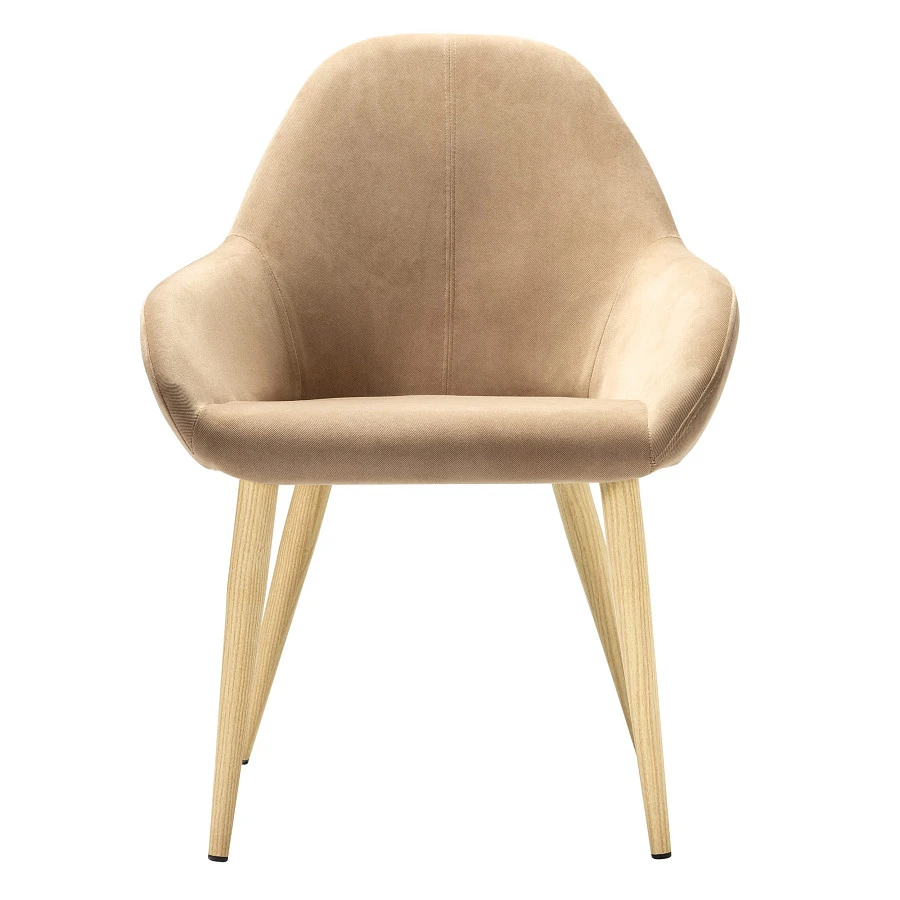 Кресло Kent Diag beige/нат.дуб - фото 3