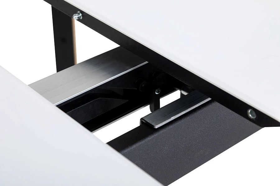 Стол раскл. Combi Glass  120-150 Automatic Natur/Light matte glass - фото 8