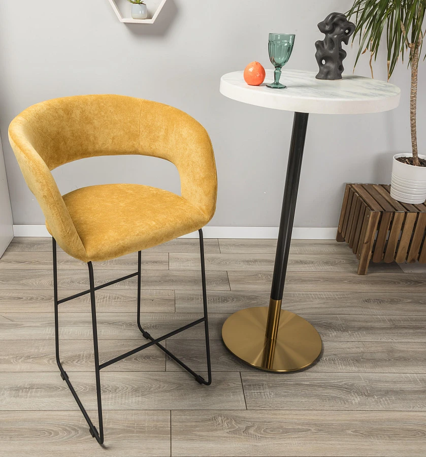 Кресло Бар. Hugs желтый/Линк - фото 8