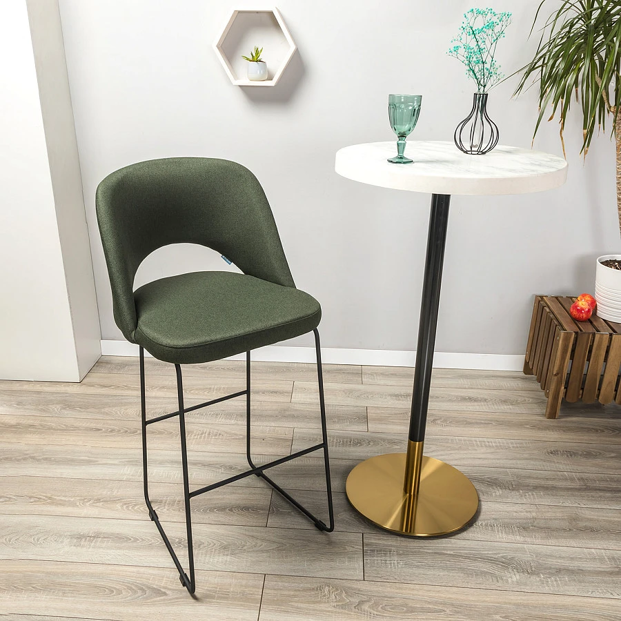 Кресло Бар. Lars тёмно-зеленый/Линк - фото 8