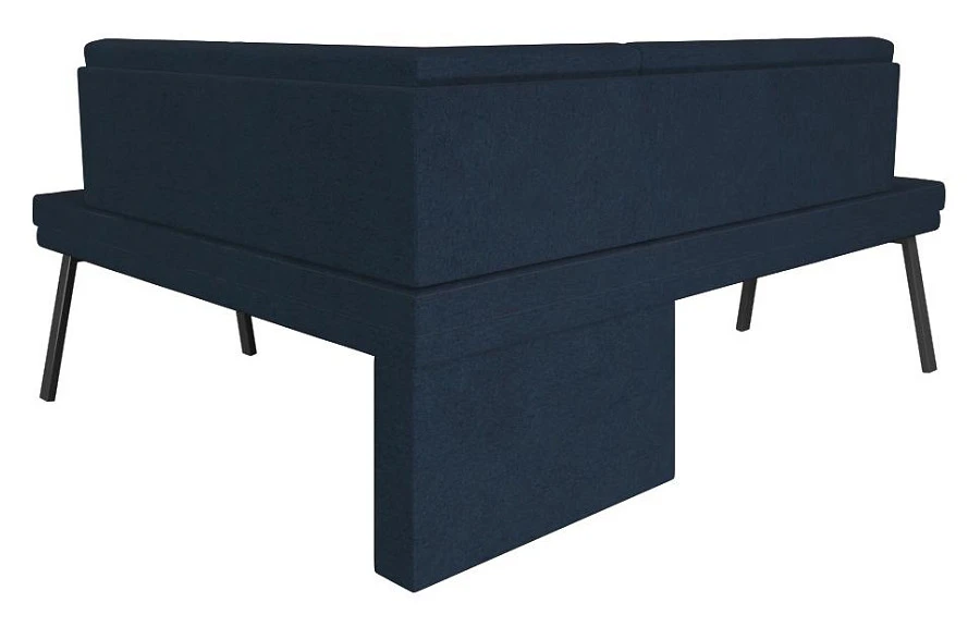 Диван кухон. Brave 178-140 R blue 1820*1440*830 - фото 2