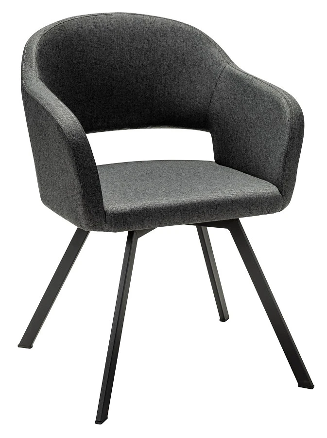 Кресло Oscar тёмно-серый/Арки