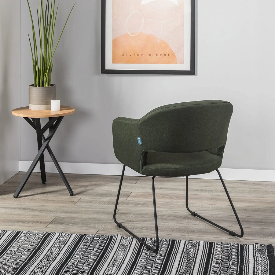 Стул Oscar тёмно-зеленый/Линк - фото 13