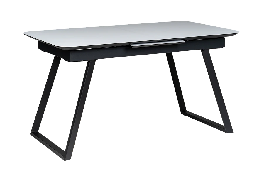 Стол Пеле 120-150 Automatic Light matte glass