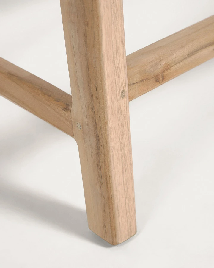 Скамья Beida из массива тика, 120 см - фото 8