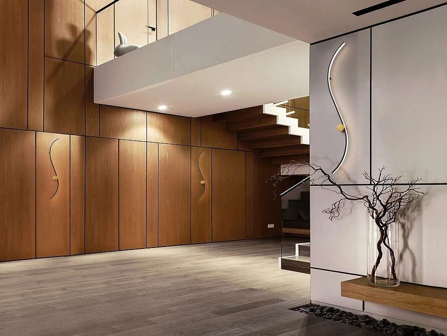 Siloe Настенный светильник черный/золотой - фото 5