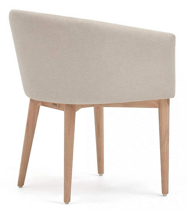 Стул Harlan бежевый/ массив ясеня - фото 5