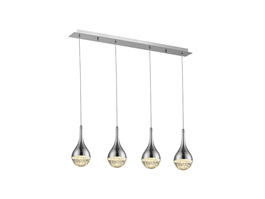 Подвесной светильник Elie 4L хром - фото 5