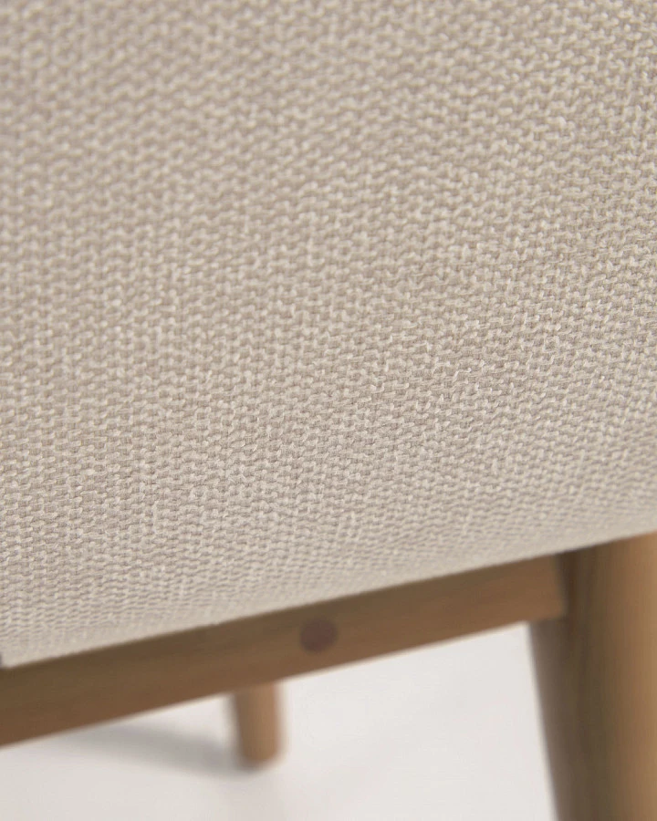 Стул Konna бежевый/массив ясеня - фото 7