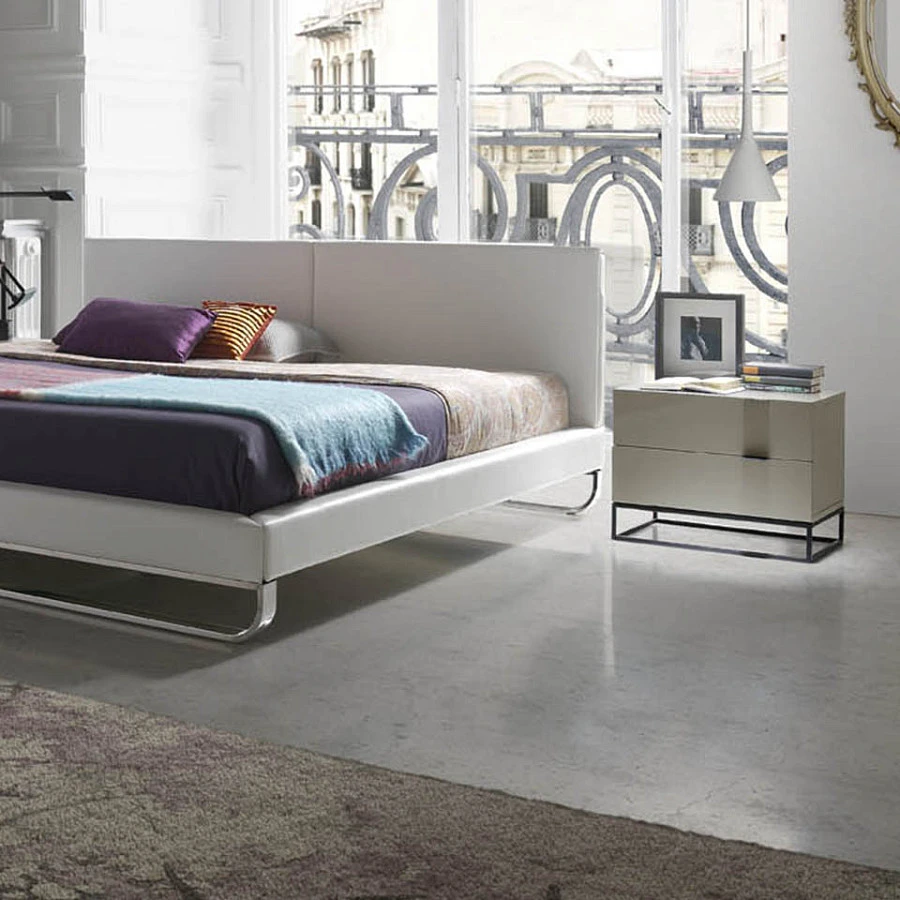 Прикроватная тумбочка Estetico CP1406-H /7004 жемчужно-серая - фото 2