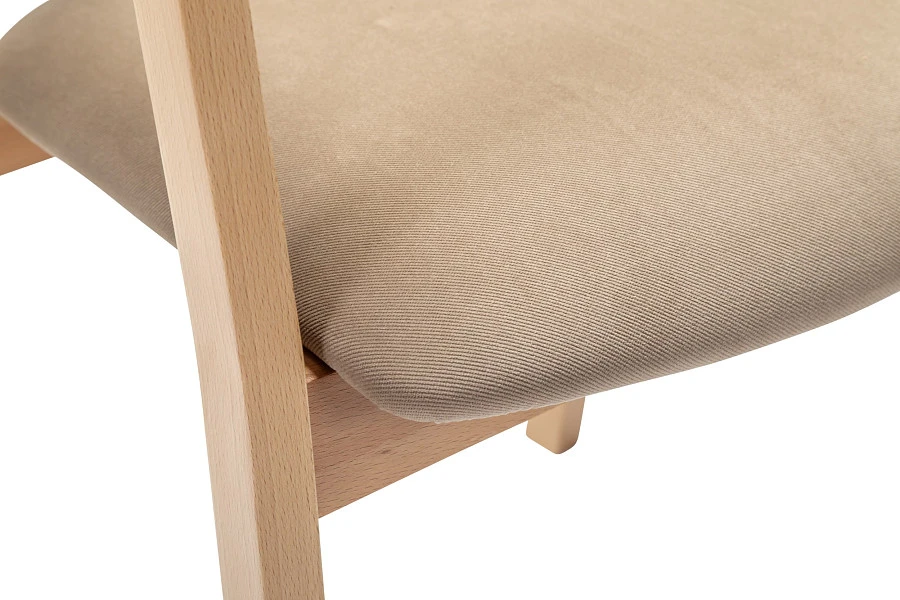 Кресло Dalia Soft Beige/Натур - фото 8