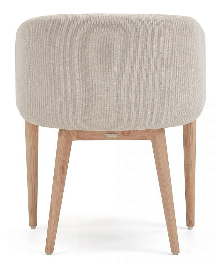 Стул Harlan бежевый/ массив ясеня - фото 4