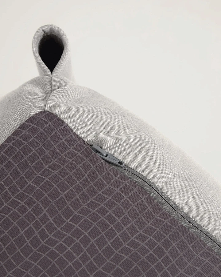 Square пуф квадратный со спинкой 101 x 101 см, светло-серый, для садового модульного дивана - фото 16