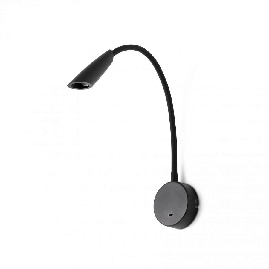 Бра черное Boken 3W LED 3000K - фото 3