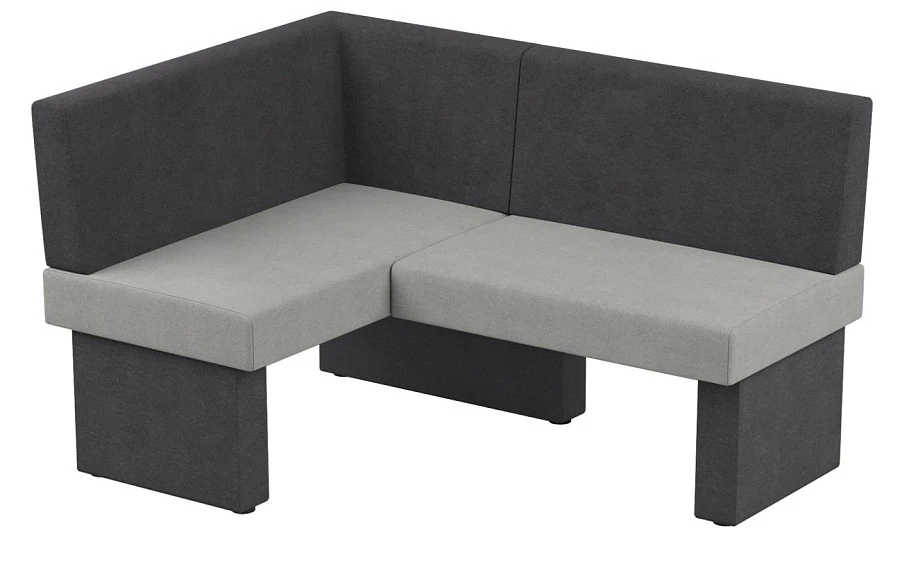 Диван кухон. Ratio 120-158 L grey/silver