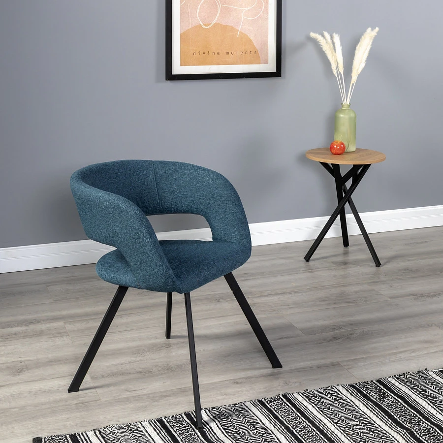 Кресло Hugs синий/Арки - фото 8