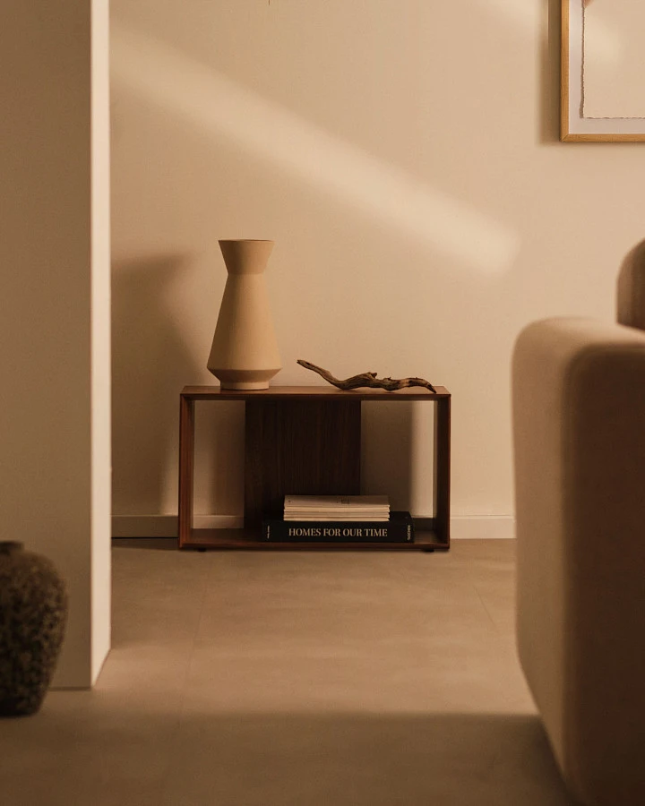 Litto Средний модуль полки из шпона орехового дерева 67 x 38 см - фото 2