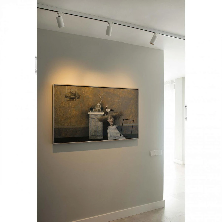 Трековый светильник Stan Led белый - фото 4