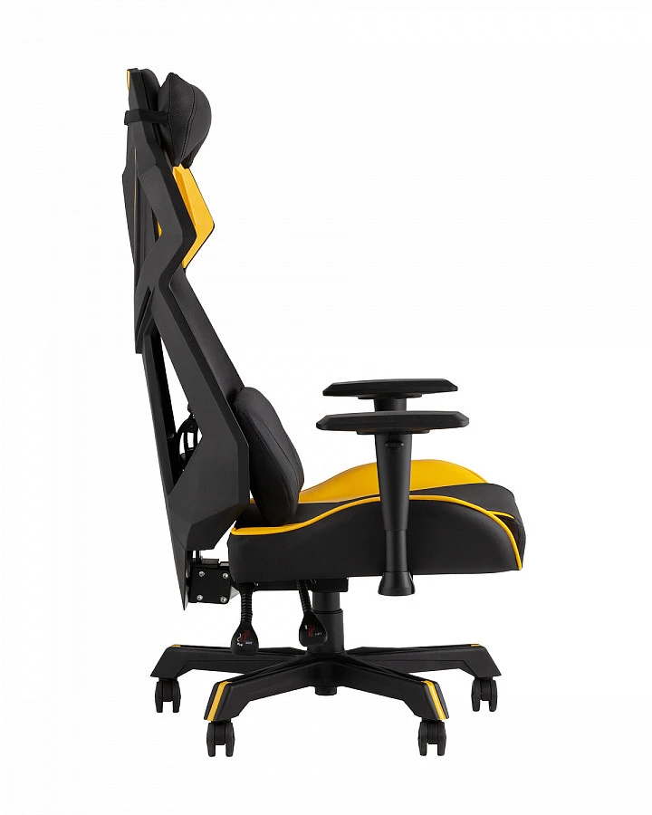 Кресло спортивное TopChairs Рэтчэт желтый - фото 10